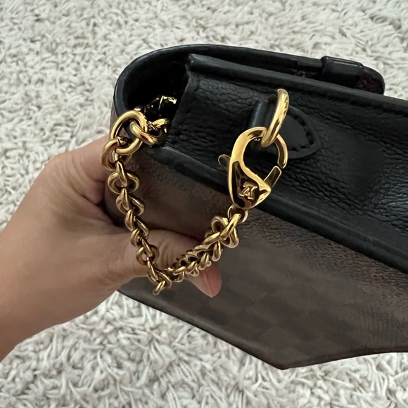 Louis Vuitton Vavin Chain Wallet NM Damier With Leather - Picture 7 of 13